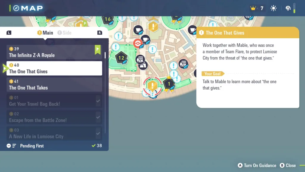 Post Game Missions Legends Z-A Legendaries