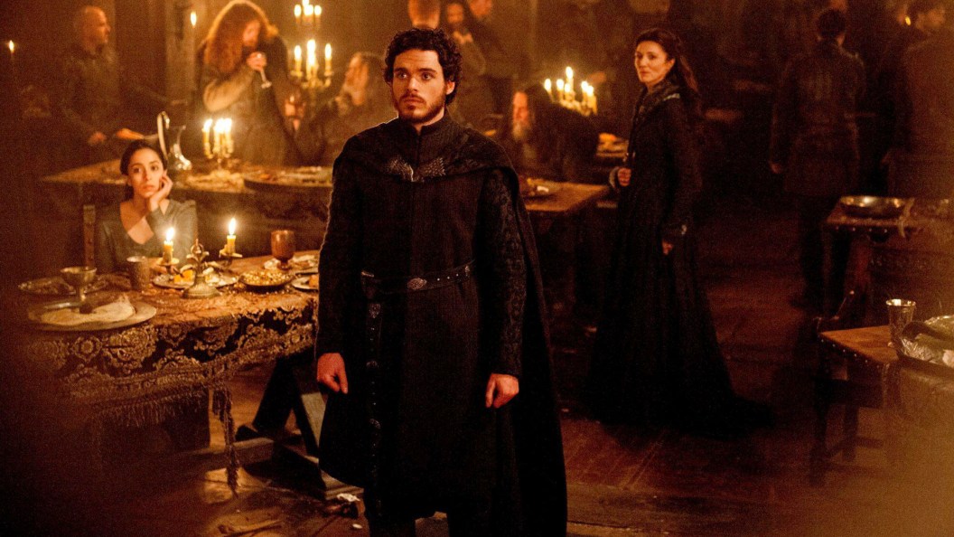Robb Stark at the Red Wedding in Game of Thrones Season 3, Episode 9