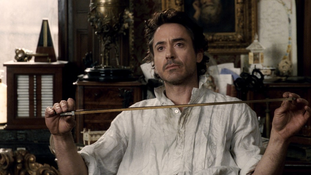 Robert Downey Jr as Sherlock Holmes
