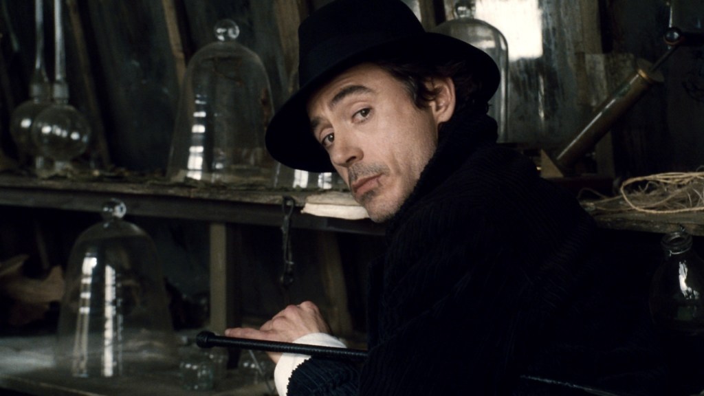 Robert Downey Jr in Sherlock Holmes