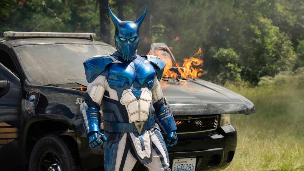 Robert Patrick as the Blue Dragon in Peacemaker Season 2