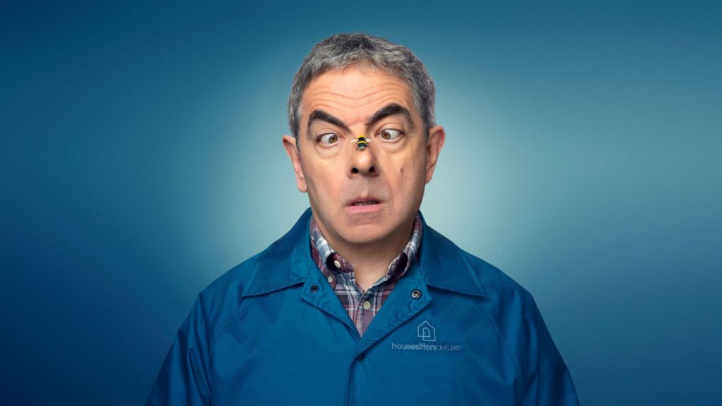 Rowan Atkinson in the poster for Netflix's Man vs Bee
