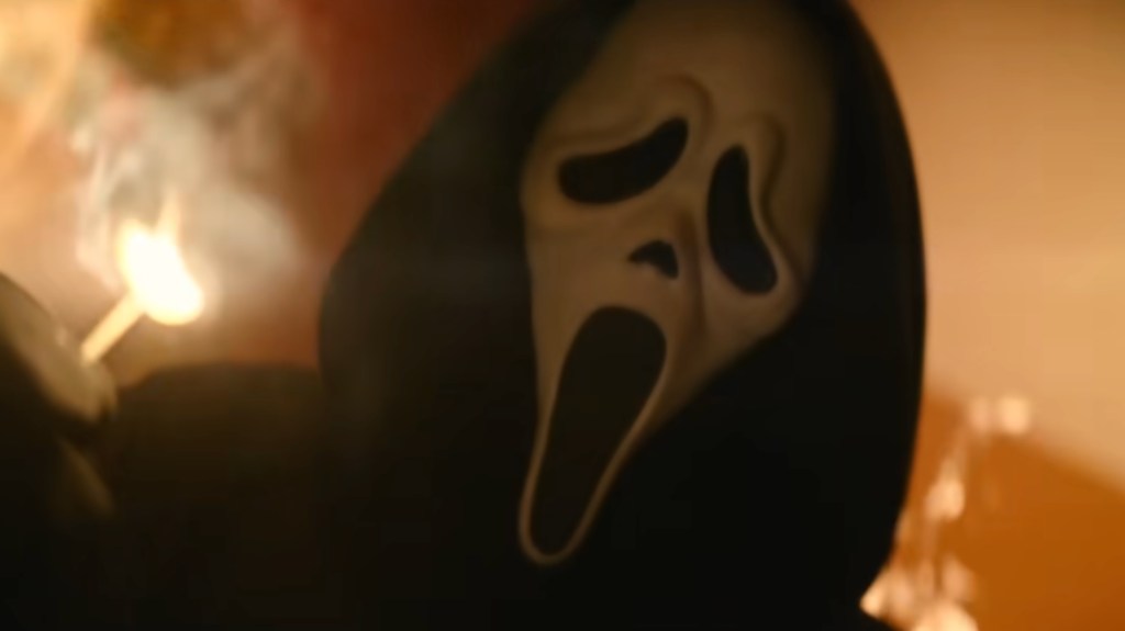 Matthew Lillard como Stu Macher no trailer de Scream 7