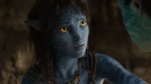 Sigourney Weaver as Kiri in Avatar Fire and Ash