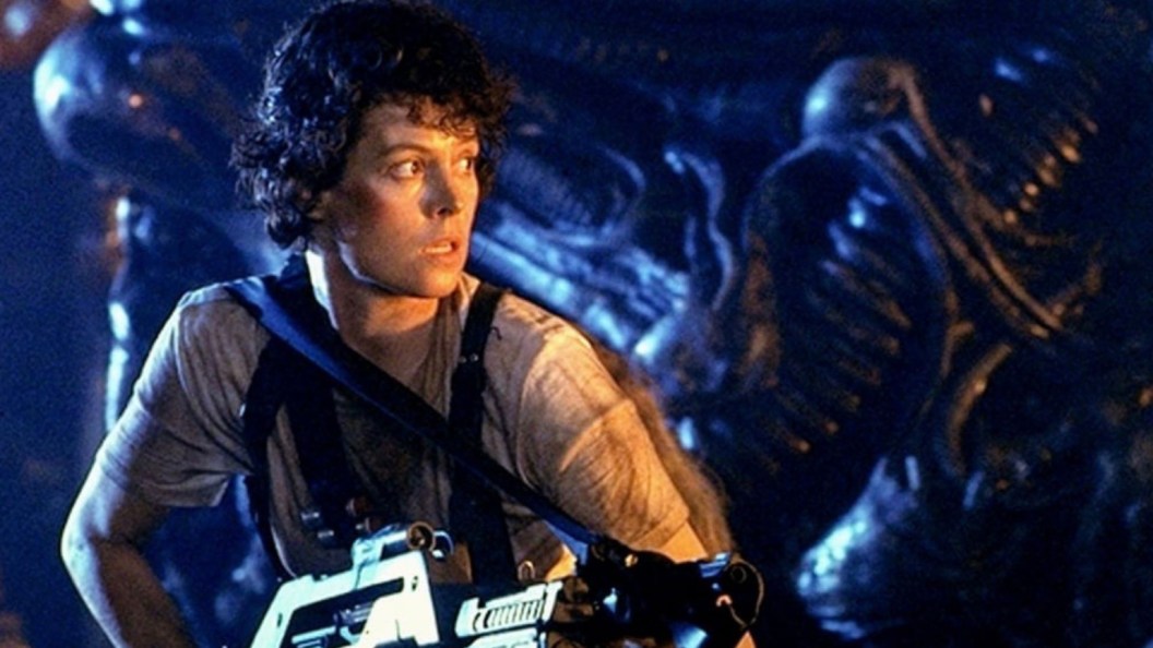 Sigourney Weaver as Ripley in Aliens