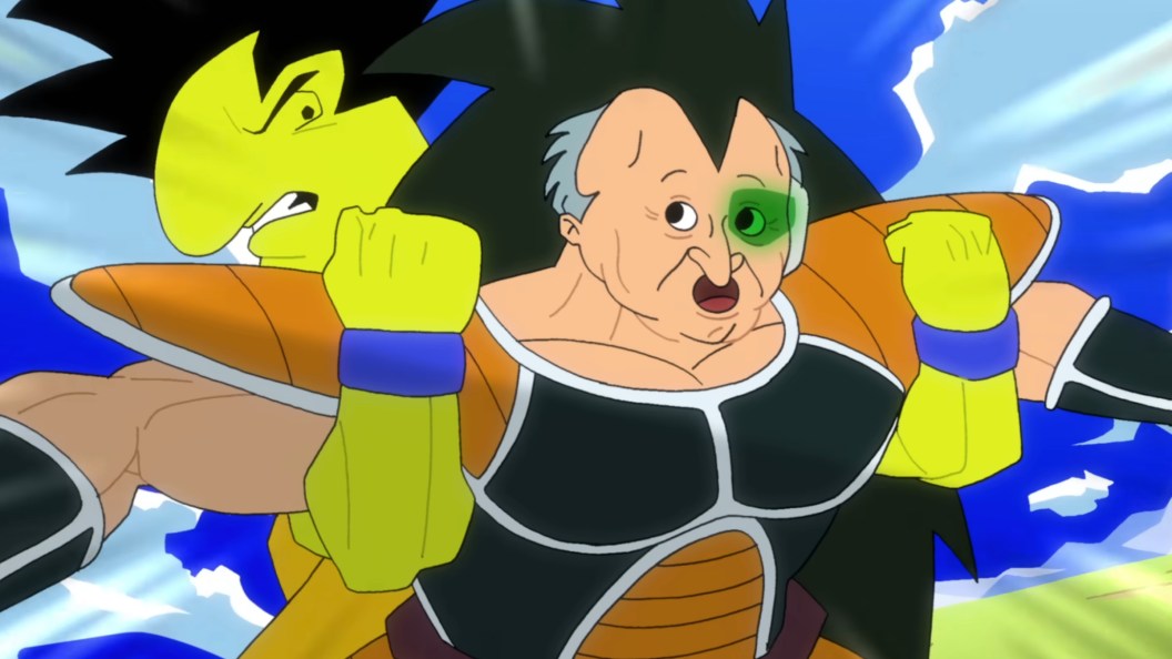Smiling Friends Dragon Ball Z Parody