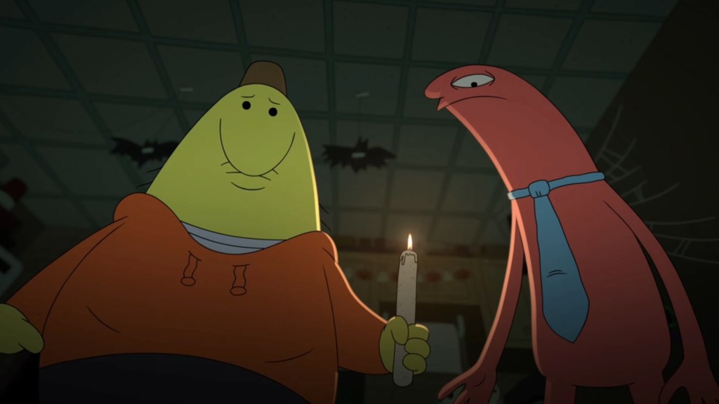 Charlie and Allan in Smiling Friends Season 3