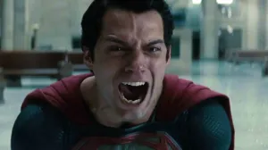 Superman crying in Man of Steel