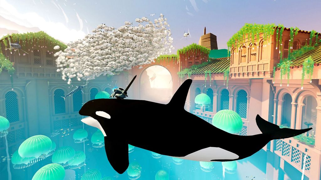 Sword of the Sea Orca Riding
