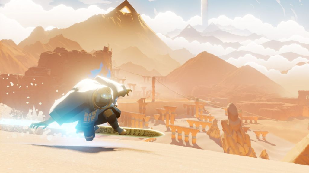 Sword of the Sea gameplay screenshot