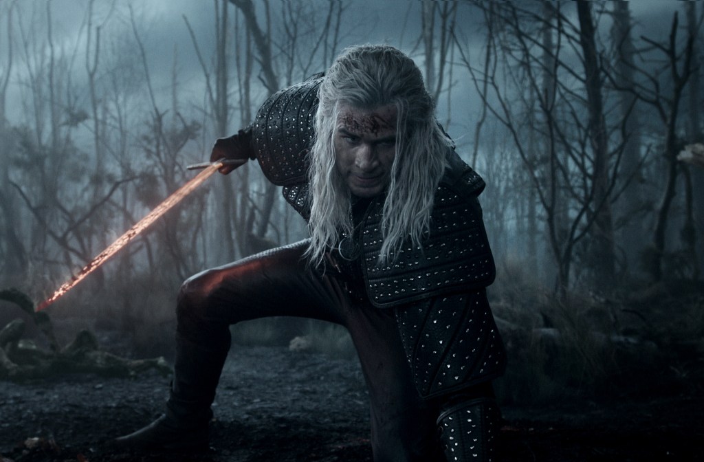 Liam Hemsworth como Geralt de Rivia na 4ª temporada de The Witcher