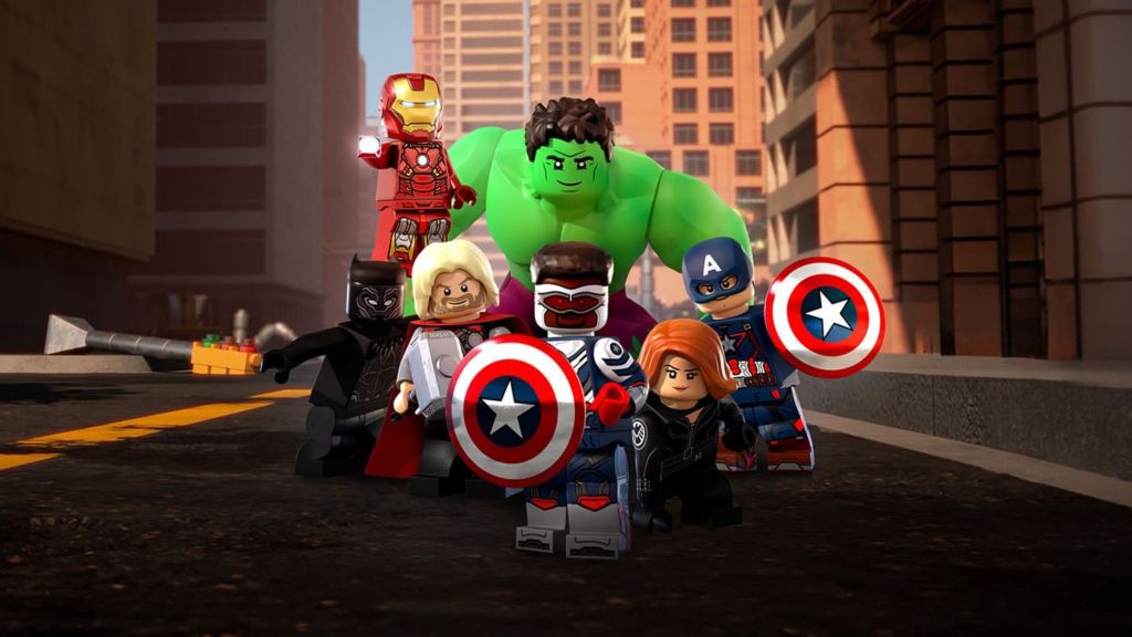 The Avengers in Lego Marvel Avengers Code Red