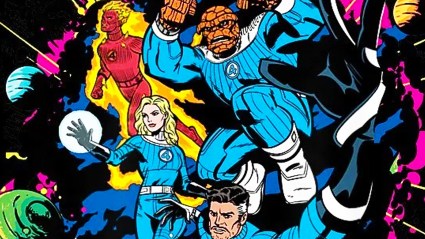 The Fantastic Four in First Steps promo art