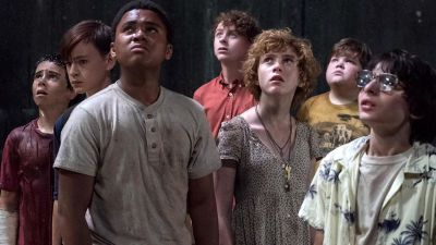 The Losers Club in in 2017's IT