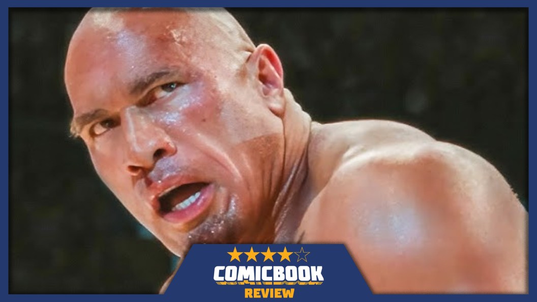 The Rock in The Smashing Machine