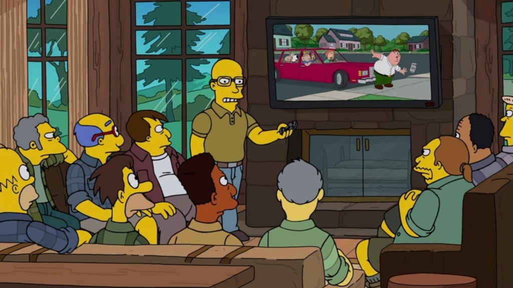 The Simpsons "Men Behaving Manly" 
