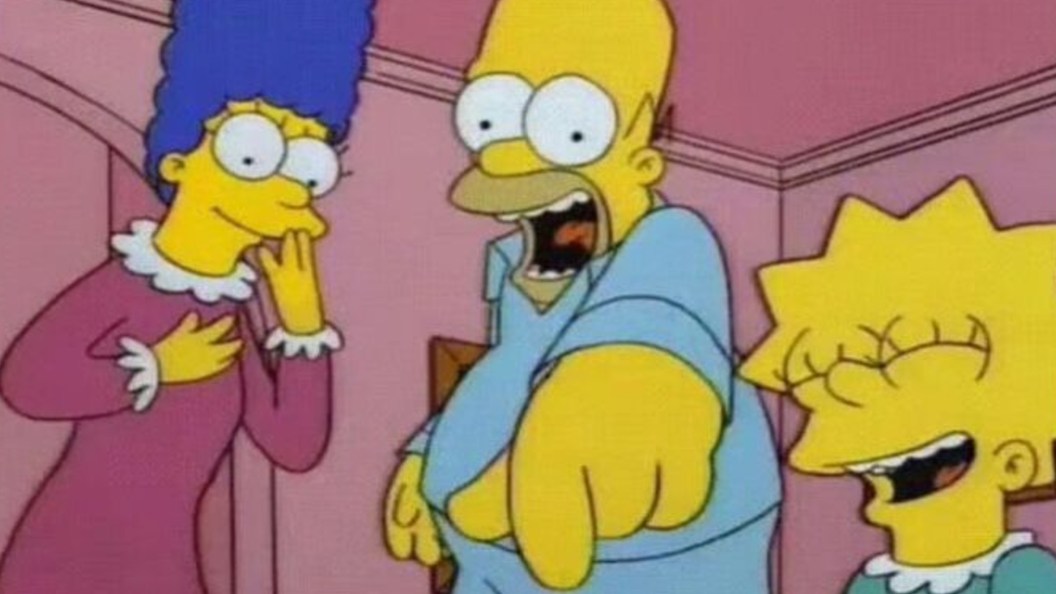 The Simpsons Laughing