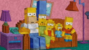 The Simpsons Predicted Its Minecraft Crossover Long Before Their Big Movie Weekend