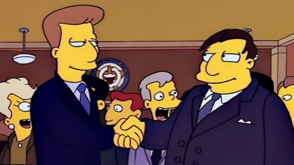 Quimbys in The Simpsons