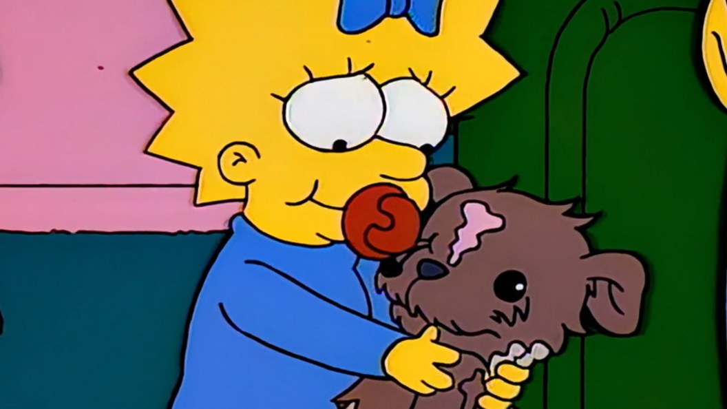Maggie in The Simpsons