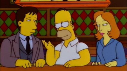 The Simpsons "The Springfield Files"