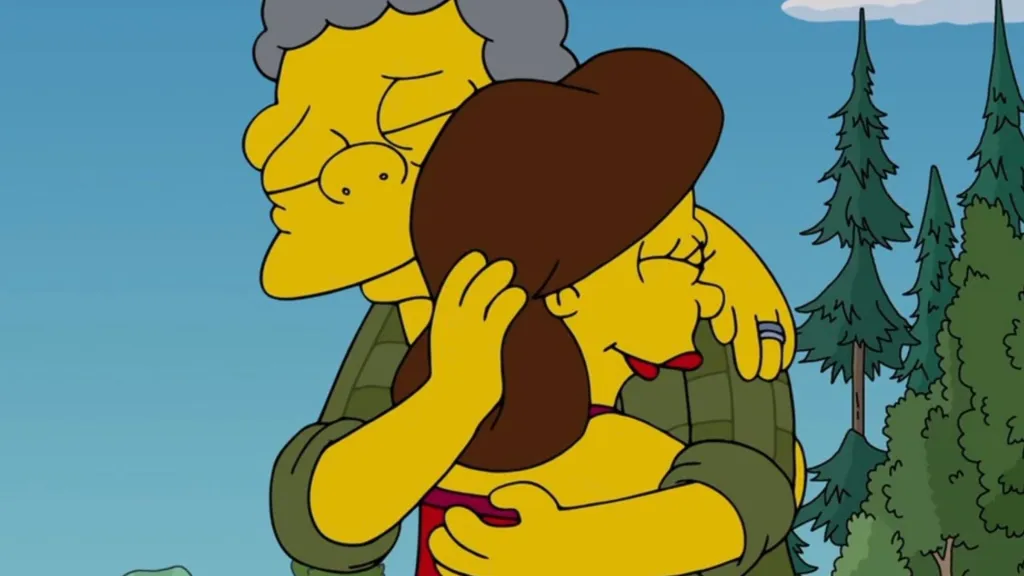 Moe and Maya in The Simpsons Season 37