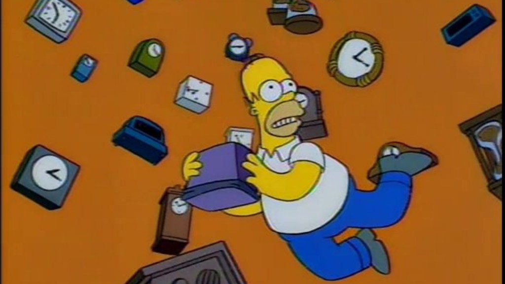 The Simpsons "Time and Punishment"