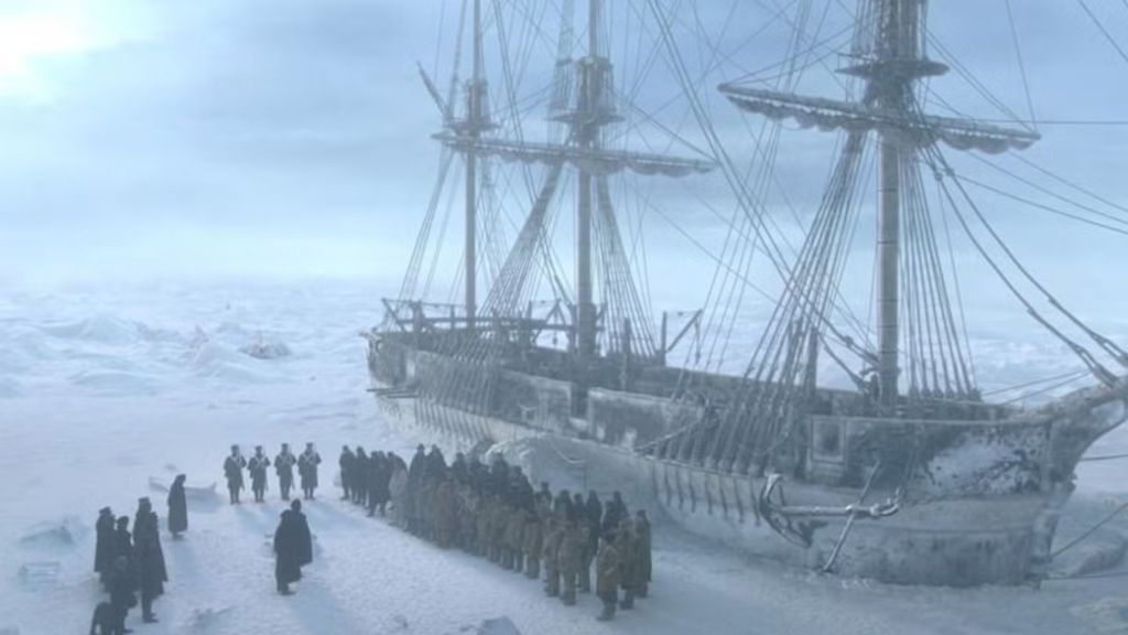 The stranded ship of The Terror