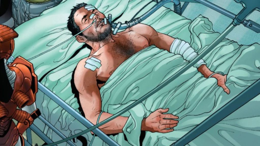 Tony Stark is brain dead