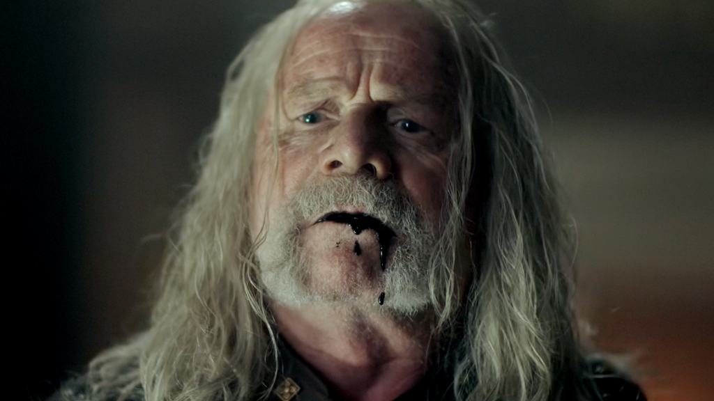 Vesemir's (Peter Mullan) death in The Witcher Season 4 Episode 6