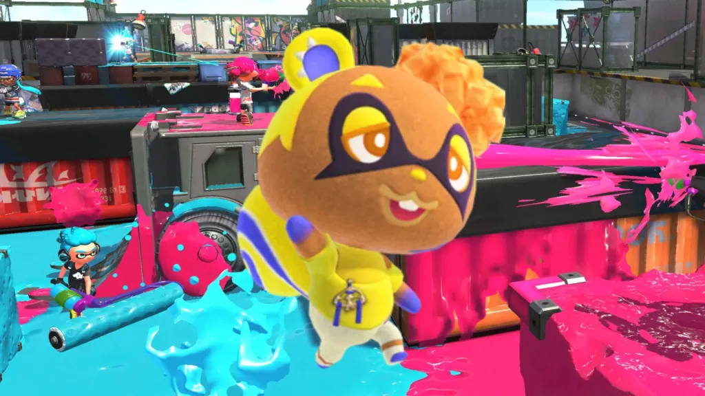 Viche Splatoon Collab Character Animal Crossing New Horizons