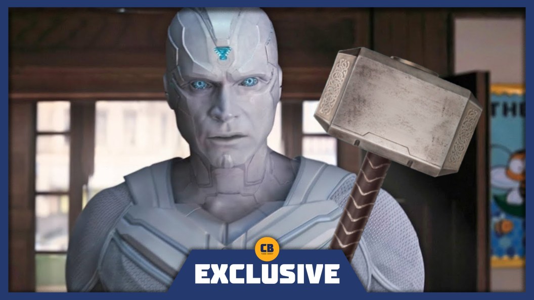 White Vision With Mjolnir