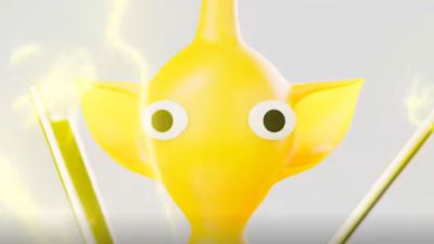 Yellow Pikmin Closeup