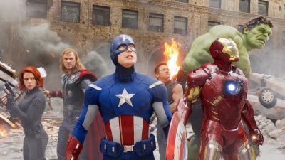 The Avengers in 2012.