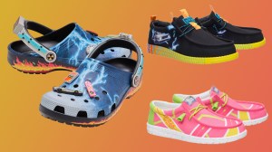 Back To The Future Crocs and Hey Dude Shoes Are On Sale Now For The 40th Anniversary