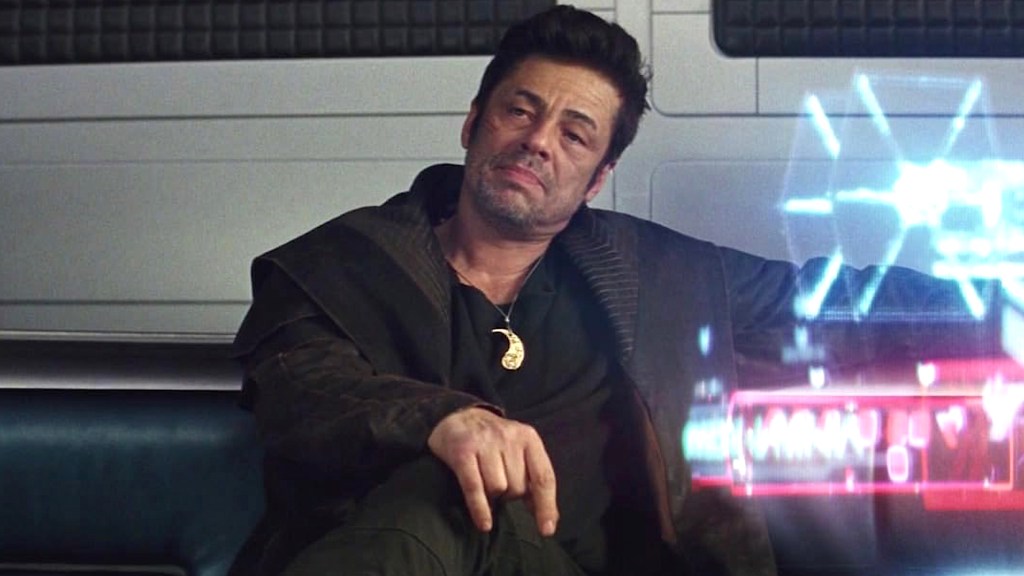 Benicio Del Toro in Star Wars: The Last Jedi