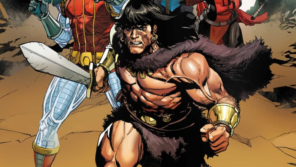 Conan the Barbarian with the Savage Avengers in Marvel Comics