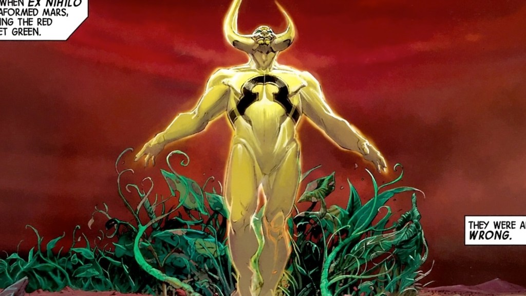 Ex Nihilo on Mars in Marvel Comics