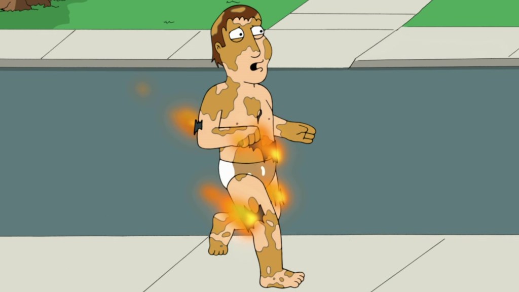 The Greased Up Deaf Guy in Family Guy