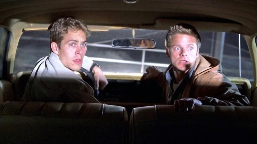 Paul Walker and Steve Zahn in Joy Ride