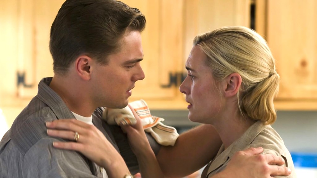 Leonardo DiCaprio and Kate Winslet in Revolutionary Road