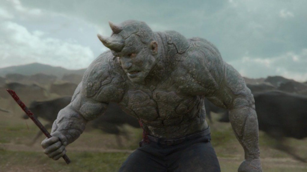 Rhino in Kraven the Hunter in the Sonyverse