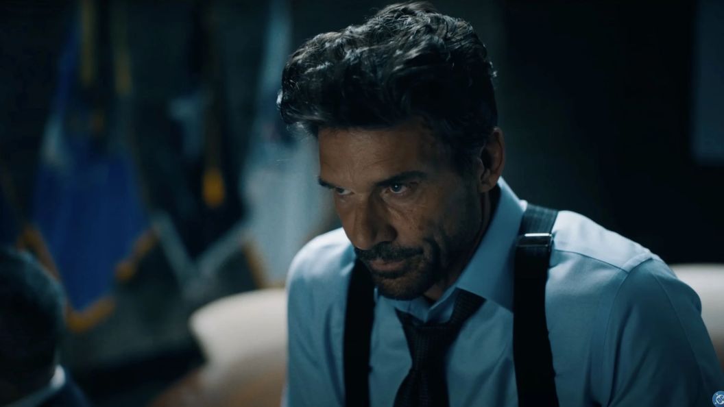 Rick Flag Sr. looking angry.