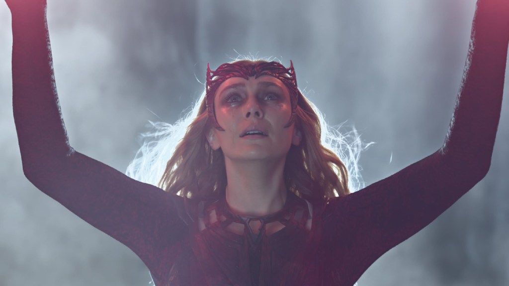 Elizabeth Olsen as Scarlet Witch in Doctor Strange in the Multiverse of Madness (2022)
