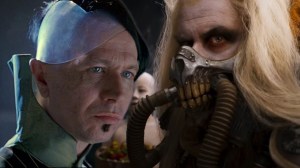 Split image of Gary Oldman as Zorg and Immortan Joe in Mad Max: Fury Road