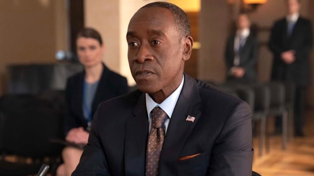 Don Cheadle as Rhodey in Secret Invasion