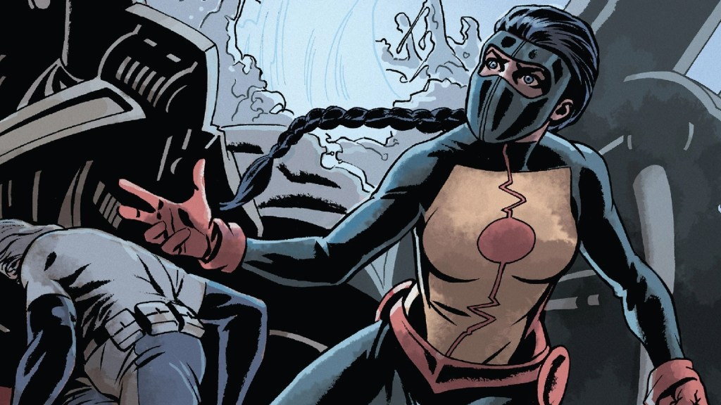 Synapse in action in Marvel Comics