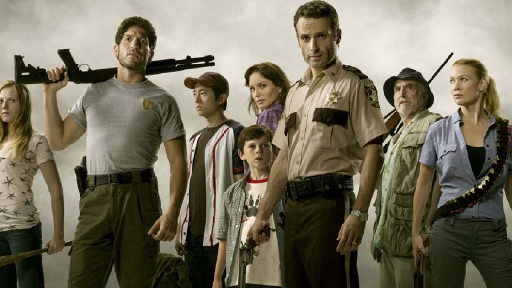 The cast of The Walking Dead.