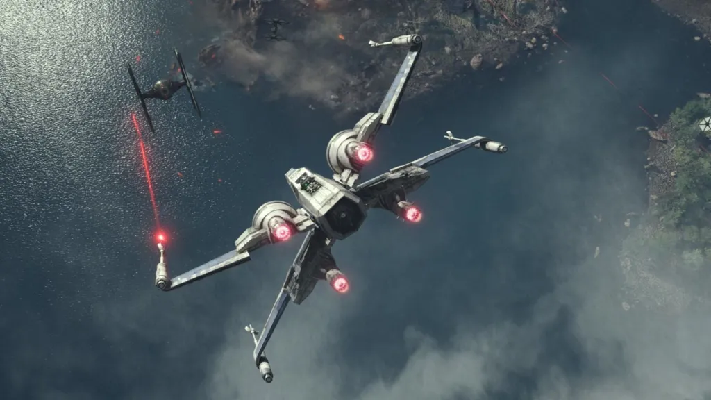 X-Wing from Force Awakens.