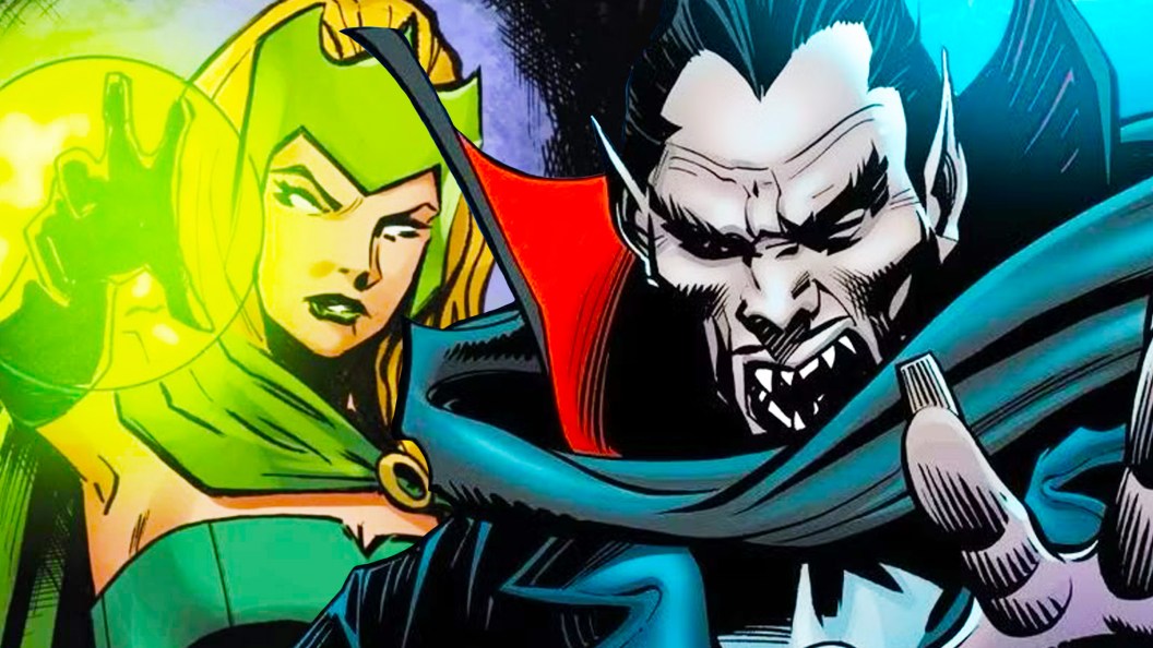 Amora and Dracula in Marvel Comics